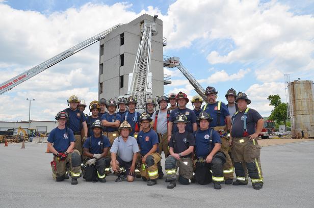 Firefighters from Around Region Attend Special Ladder Truck Class