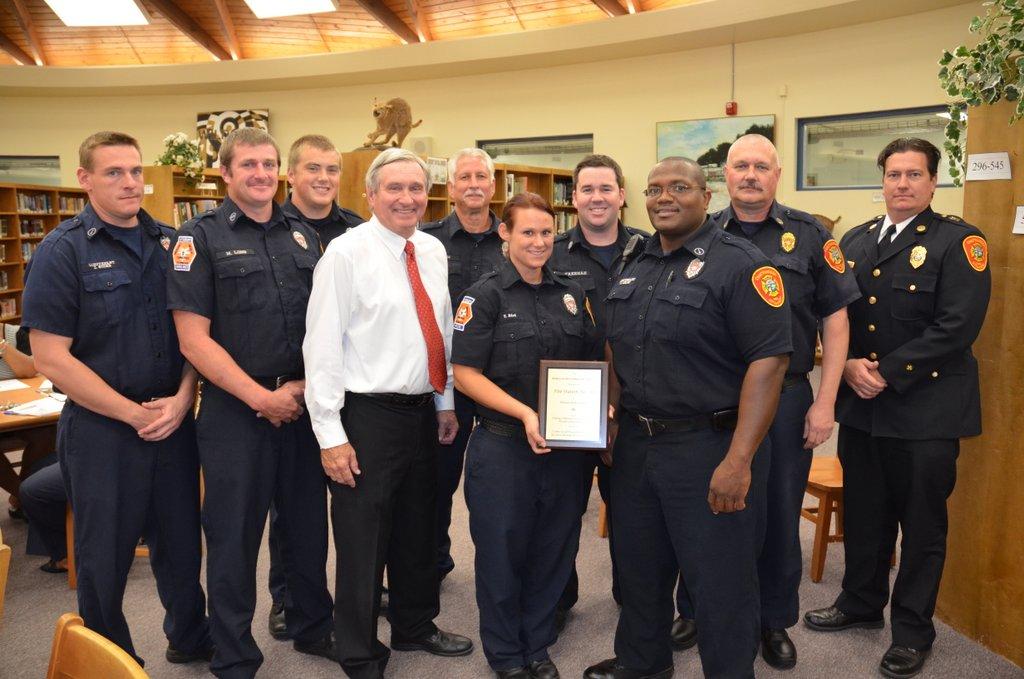 Firefighters Recognized on 9/11 Anniversary