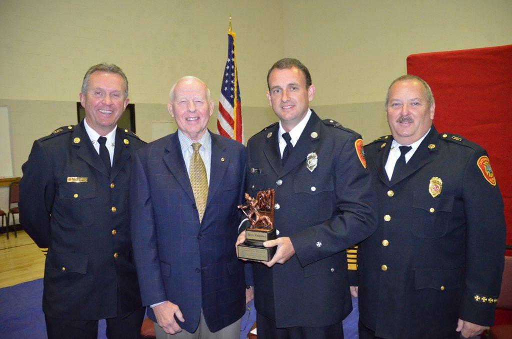 Lt. Terry Knowles Named Firefighter of the Year