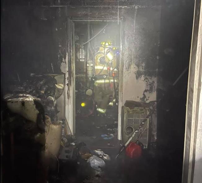 Aggressive attack on Hixson basement fire