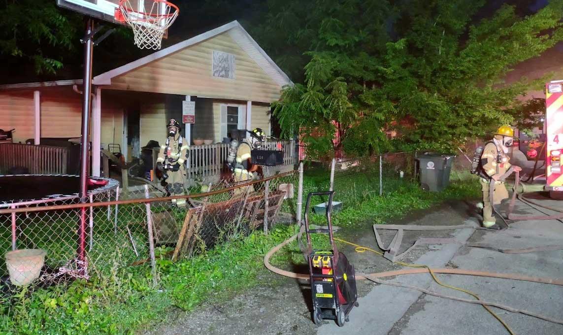 Allin Street house fire under investigation