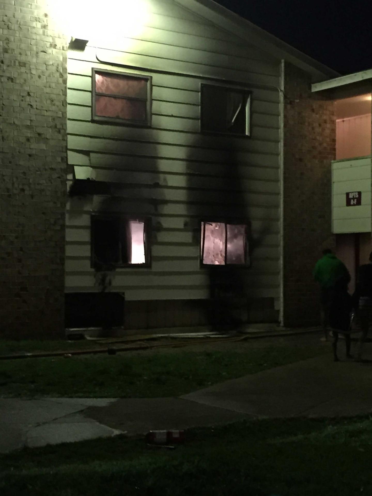 Apartment Fire Displaces Family of Four