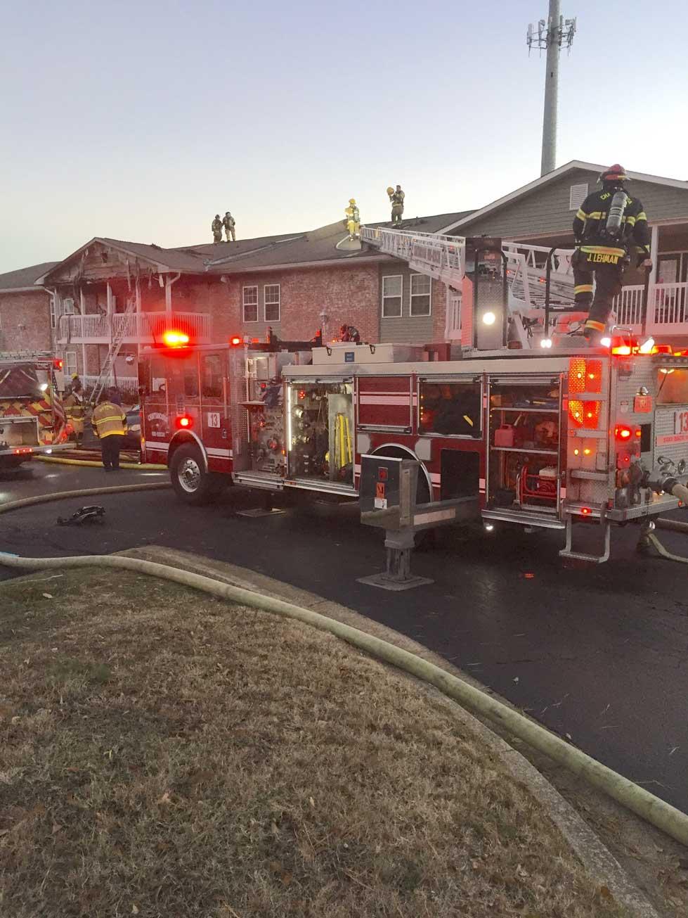 Apartment Fire in Brainerd