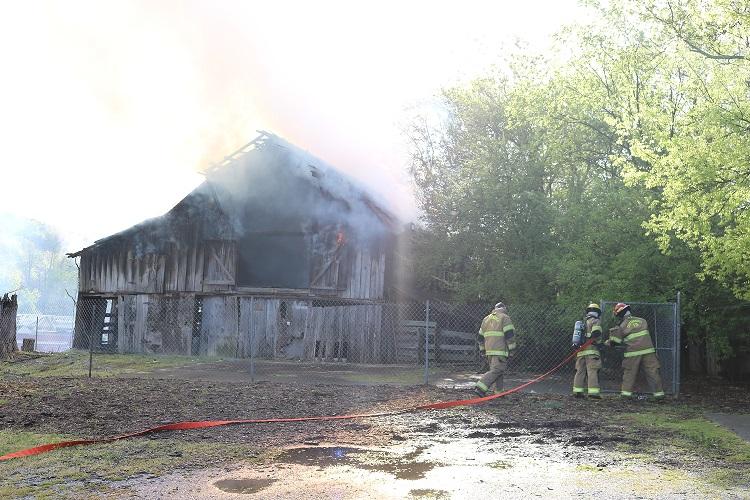 Arson Believed Cause of Barn Fires