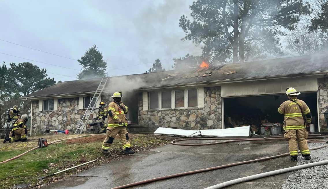 Briarwood Drive home damaged by fire