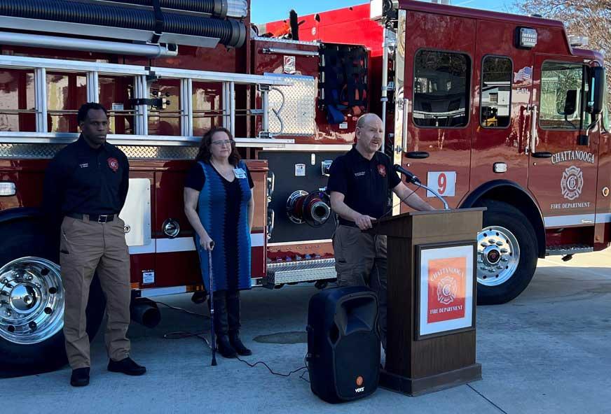 CFD and Erlanger partner for National Burn Awareness Week