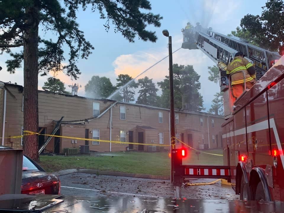 CFD battles second alarm apartment fire