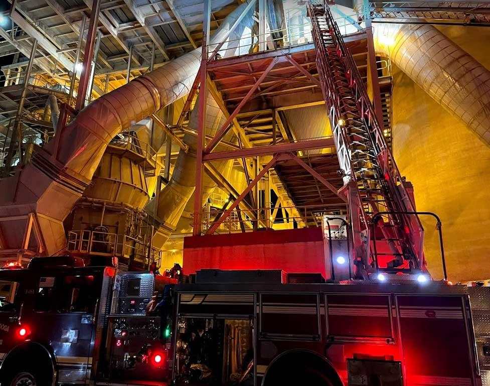 CFD responds to concrete plant