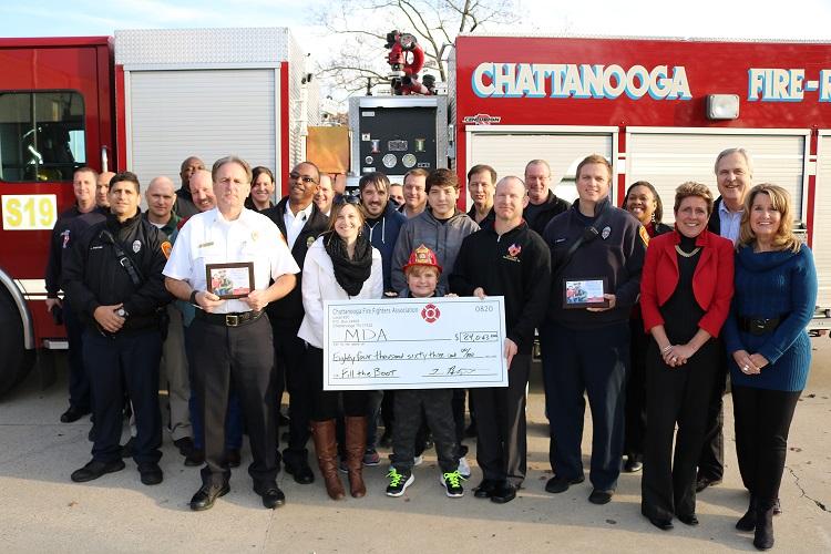 Chattanooga Fire Department 1st in State for MDA