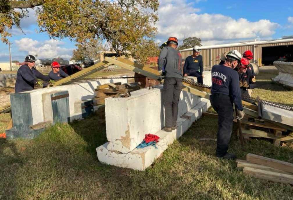 Chattanooga firefighters attend structural collapse training in TX