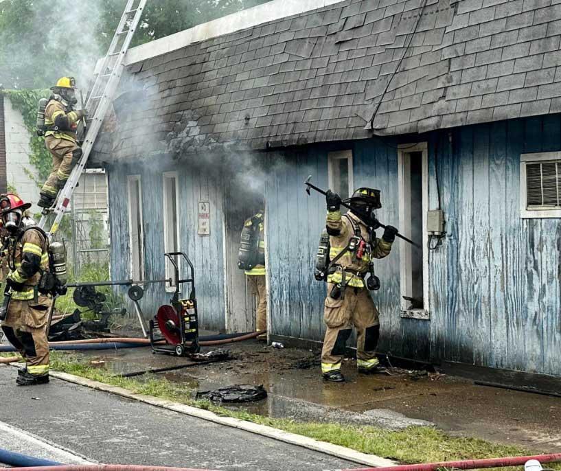 Dodds Ave fire sparked by welding