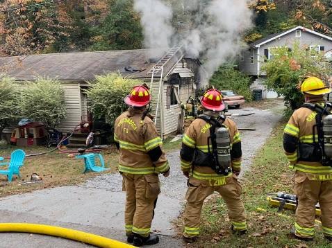 Curve Street house fire