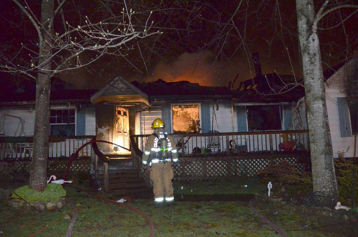 Elderly Man Dies in House Fire