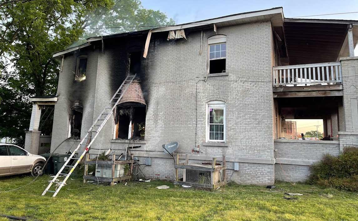 English Ave duplex fire sends one to the hospital