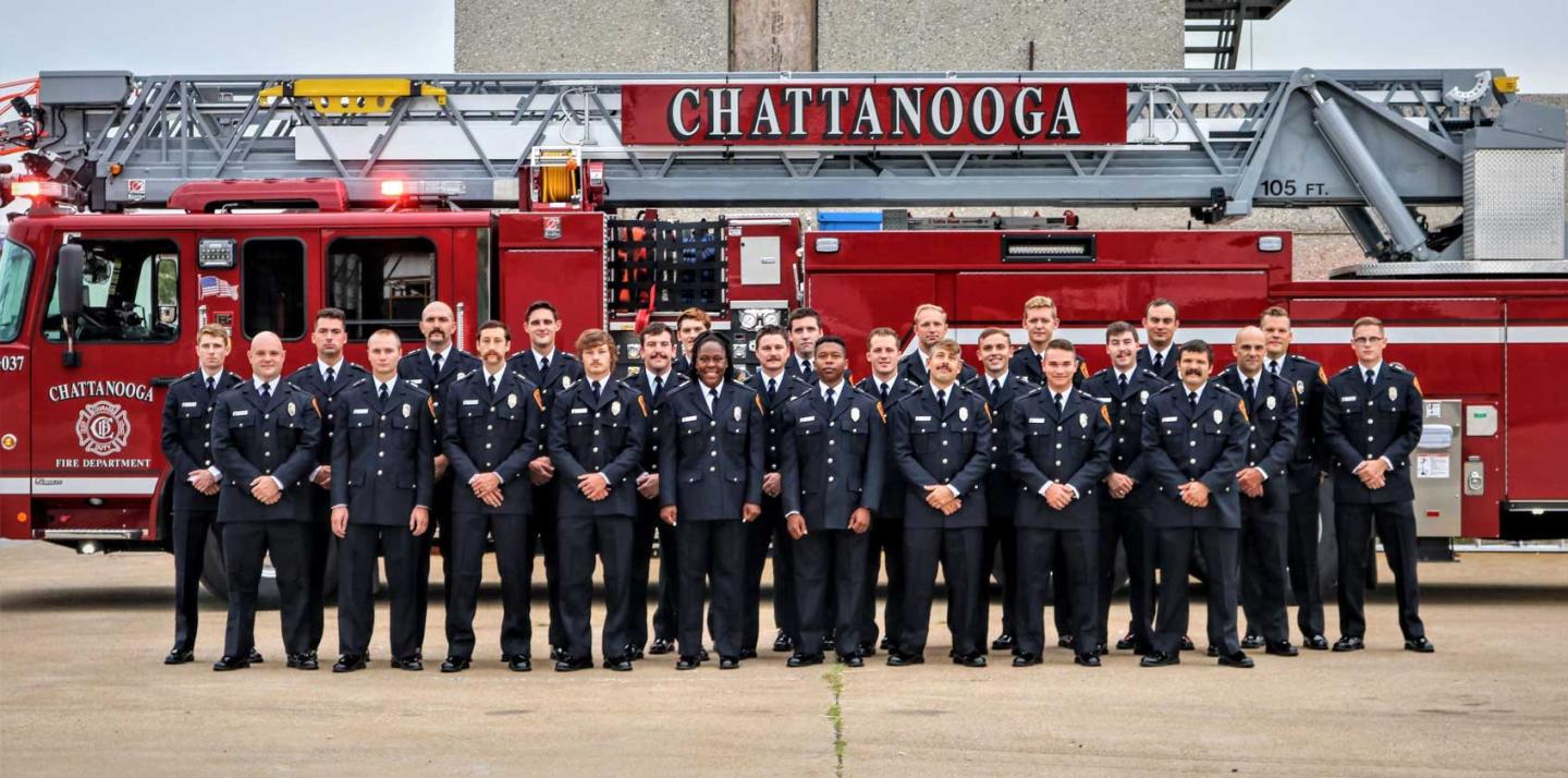 Fire Academy 2021 Class Sworn In