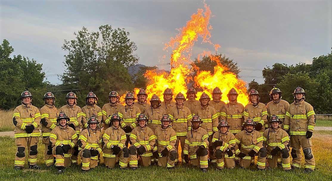 Fire Academy 2021 Class Sworn In