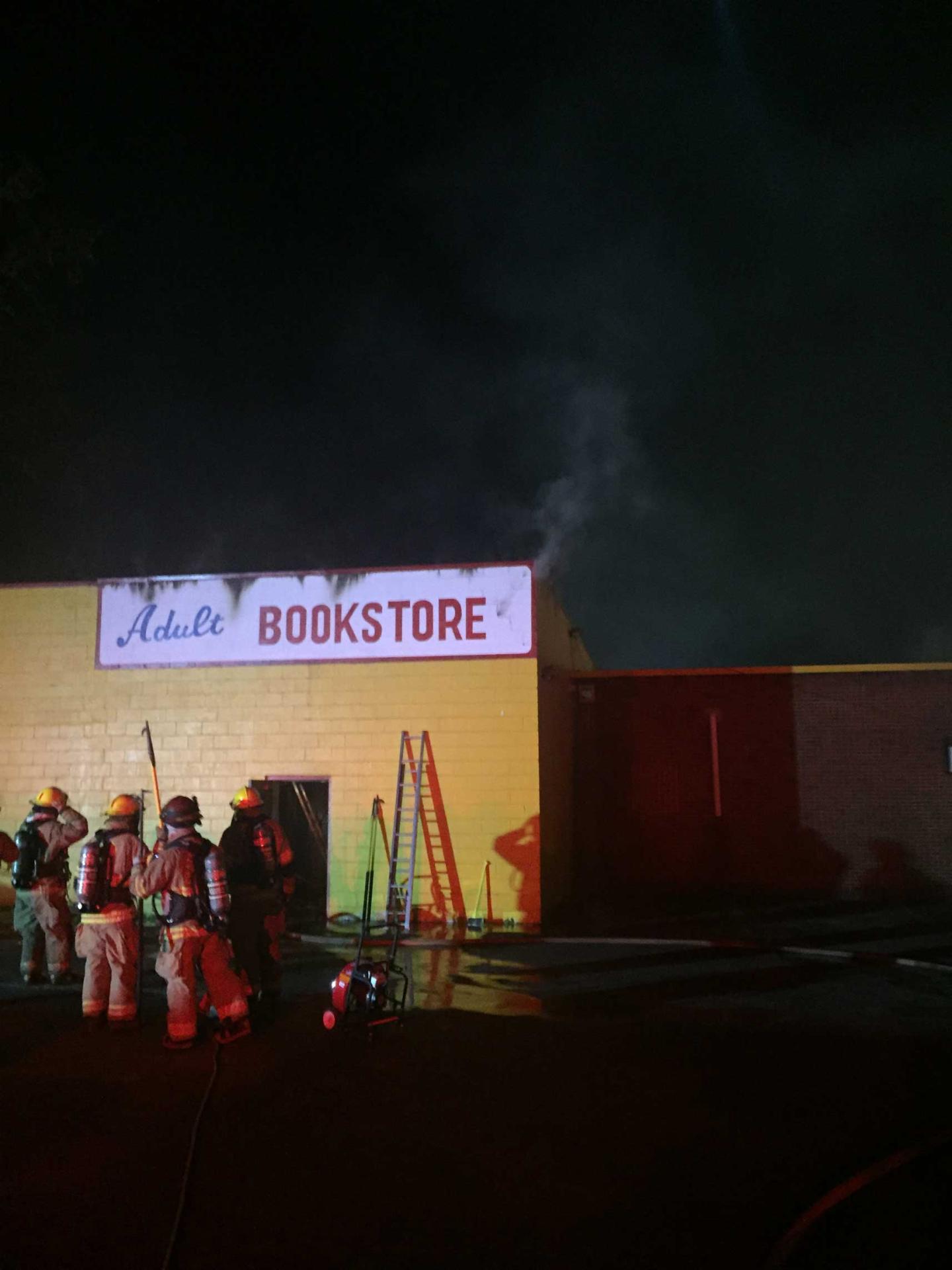 Fire Damages Adult Cinema