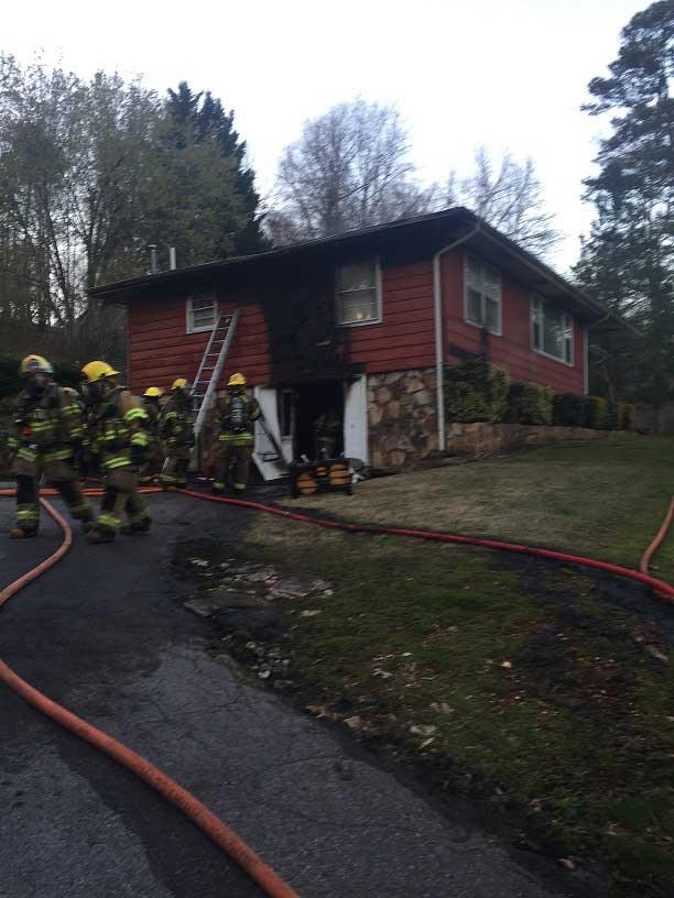 Fire Damages Home on Dayton Pike