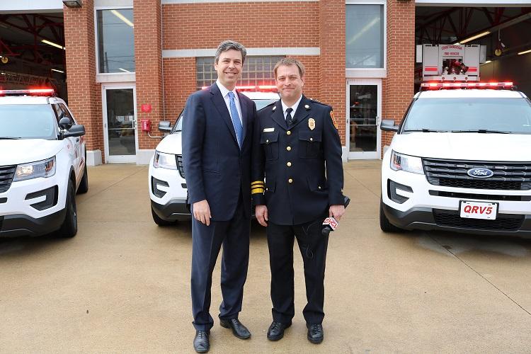 Fire Department Rolls Out Quick Response Vehicles