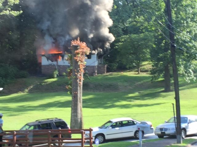 Fire Destroys Vacant House