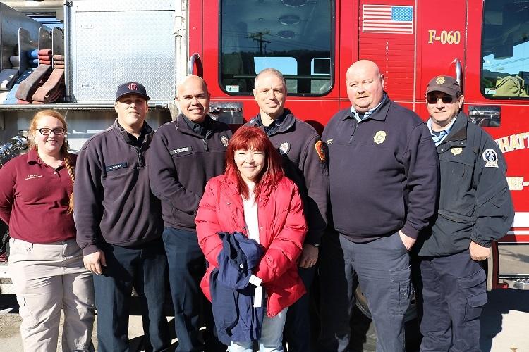 Fire Victim Meets Her Rescuers