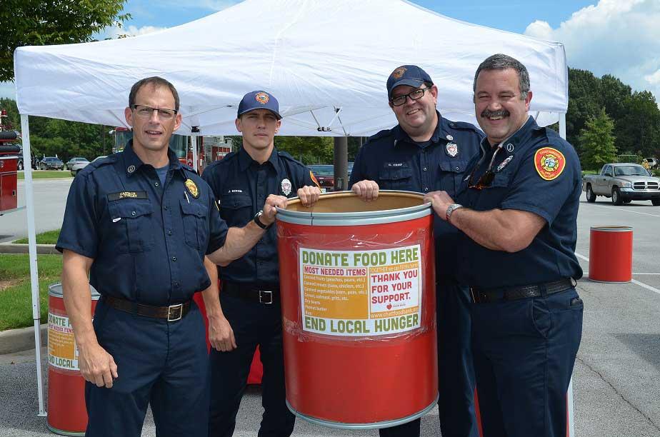 Firefighter Food Drive Next Week