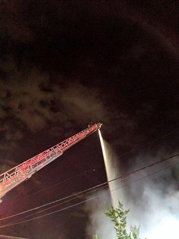 Firefighters Battle Early Morning Fire