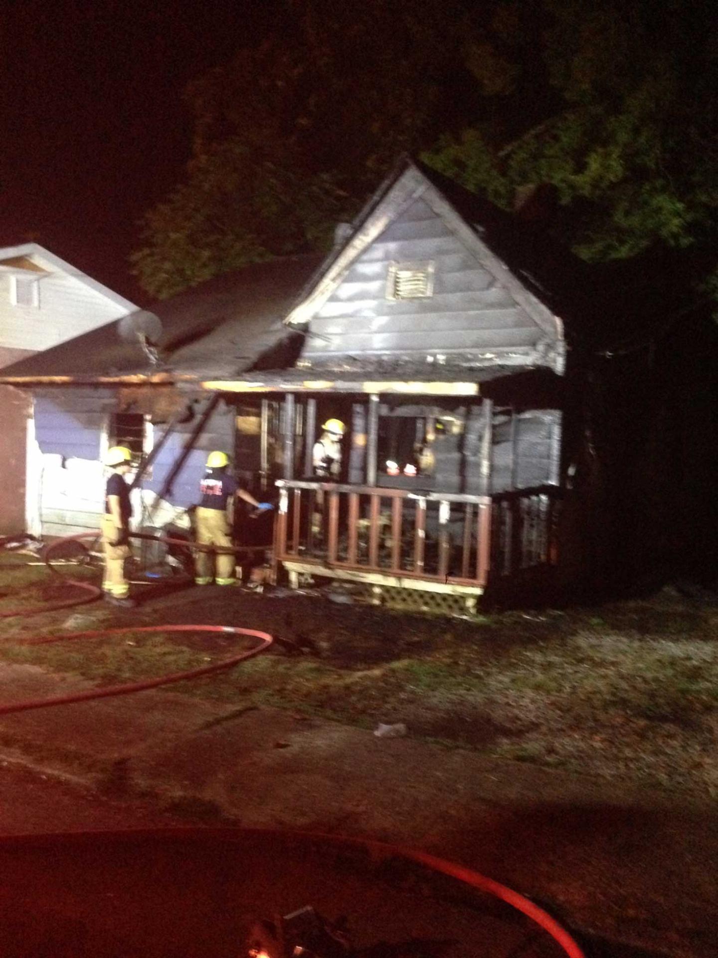 Firefighters Battle Two Fires Overnight