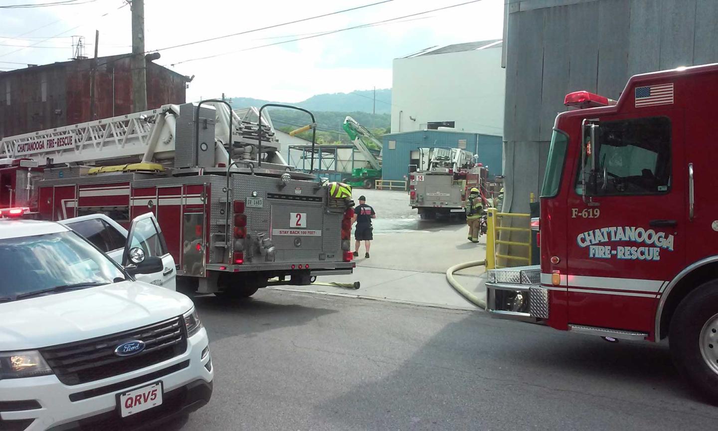 Firefighters Head Off Commercial Fire