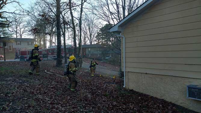 Firefighters Respond to Afternoon House Fire