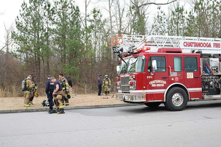 Firefighters Respond to Fire at Homeless Camp