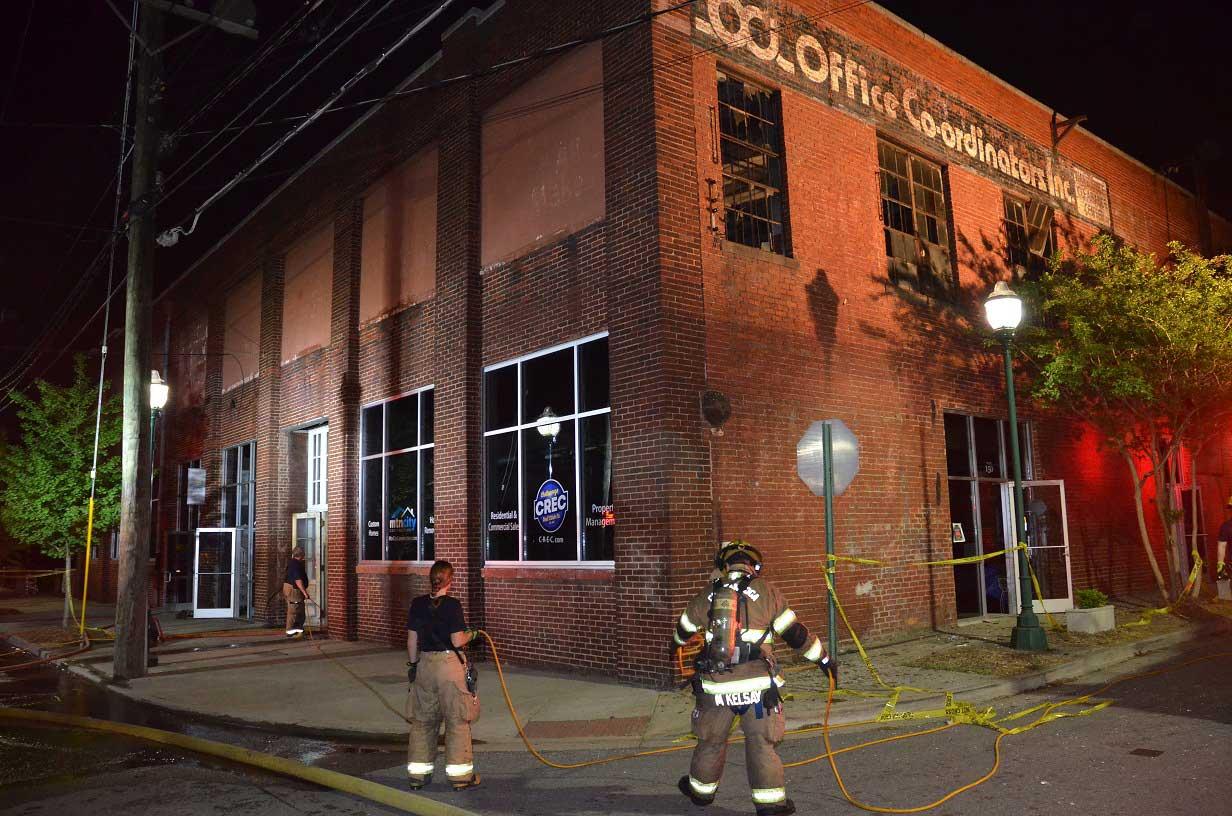 Firefighters Save Several Downtown Businesses