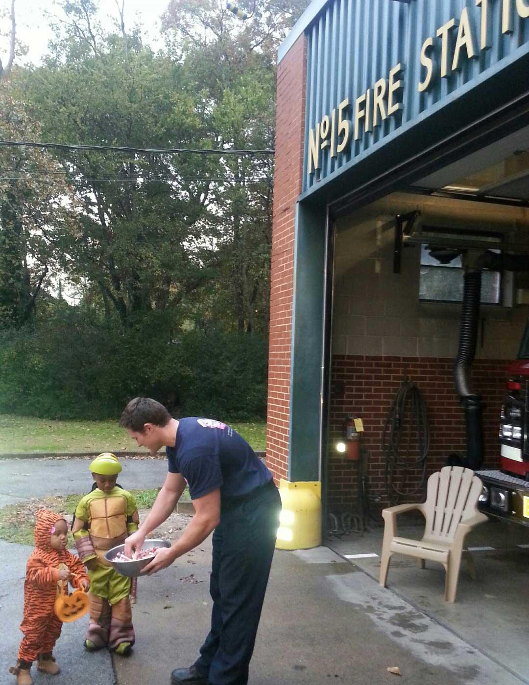 Halloween Open House with the Chattanooga Fire Department