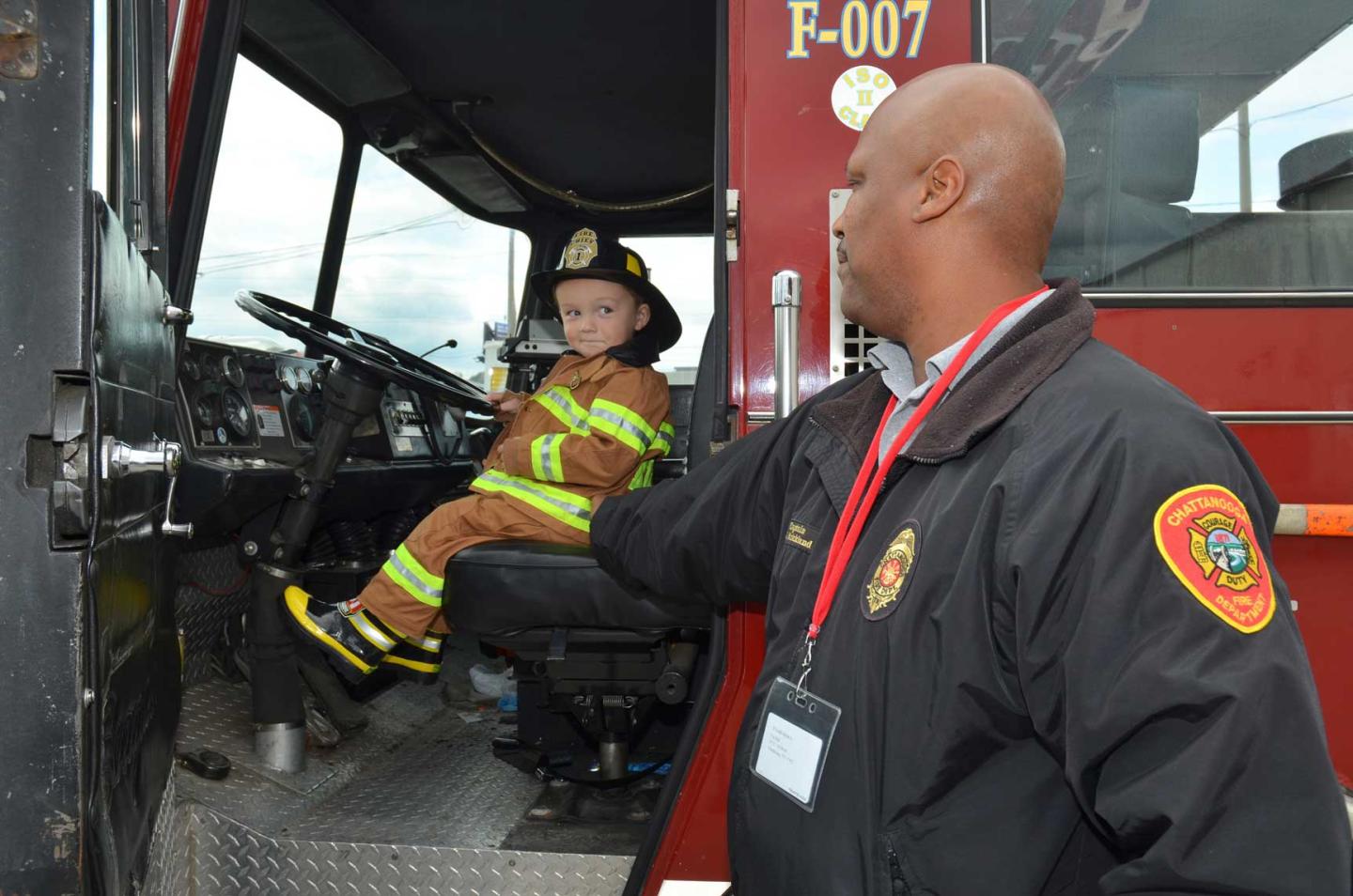 Halloween Open House with the Chattanooga Fire Department