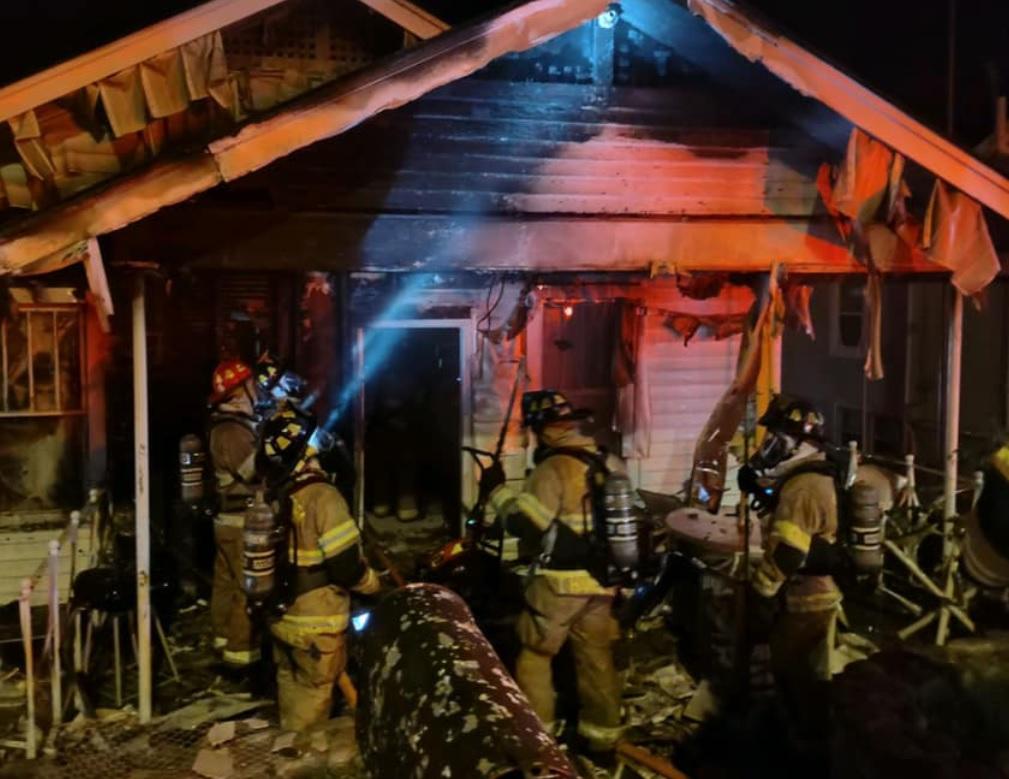 Hamilton Ave fire displaces two families