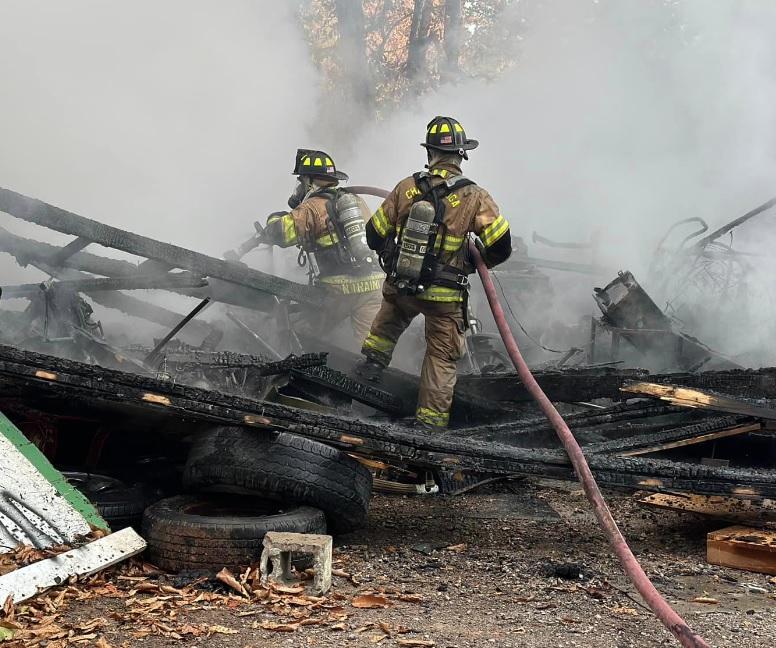 Harris Lane blaze reported by off-duty firefighter