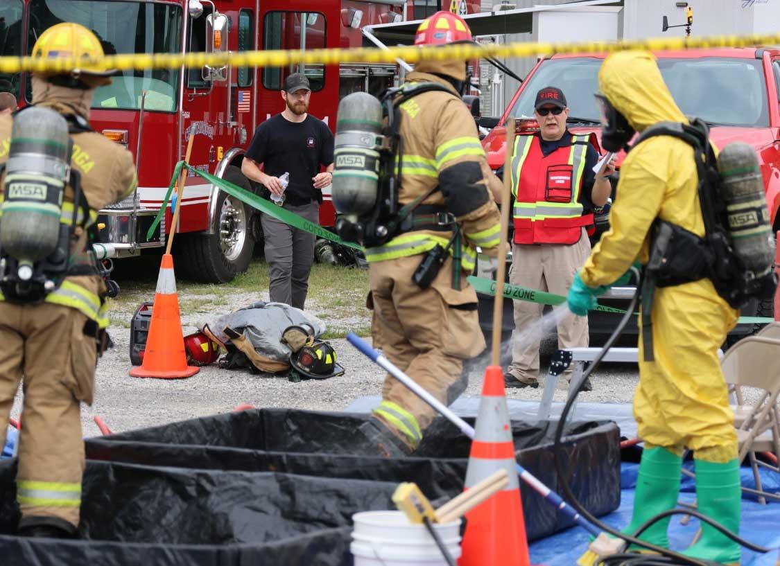 Hazmat accreditation testing