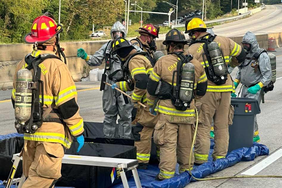 Hazmat incidents temporarily halt I-24 traffic