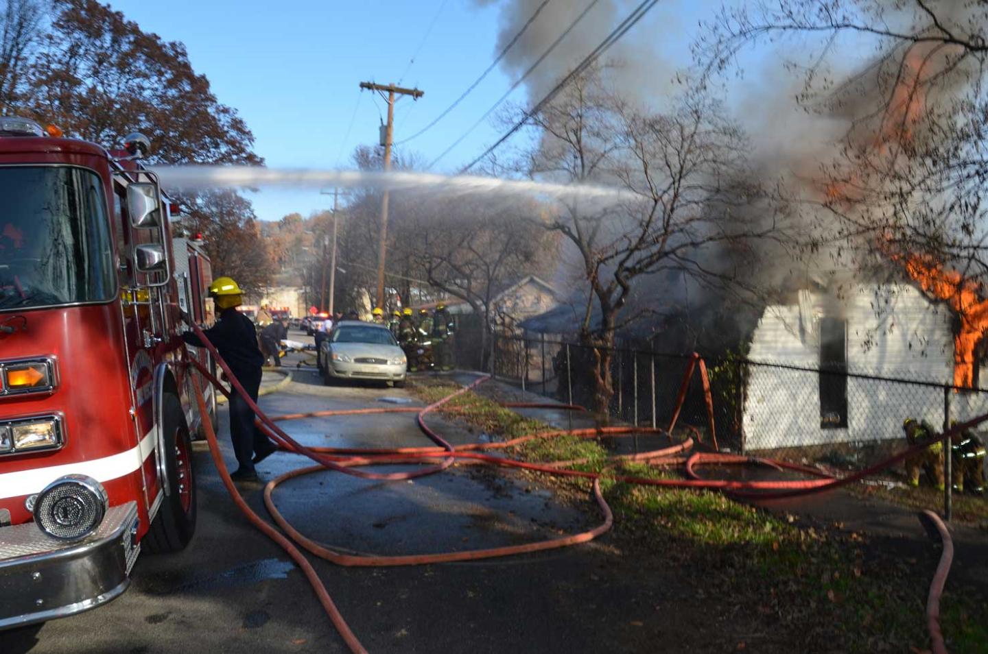 House Fire Leaves Two Critically Injured