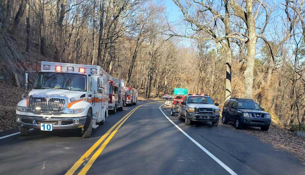 Injured hiker rescued from Lookout Mountain