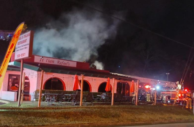 Italian restaurant fire