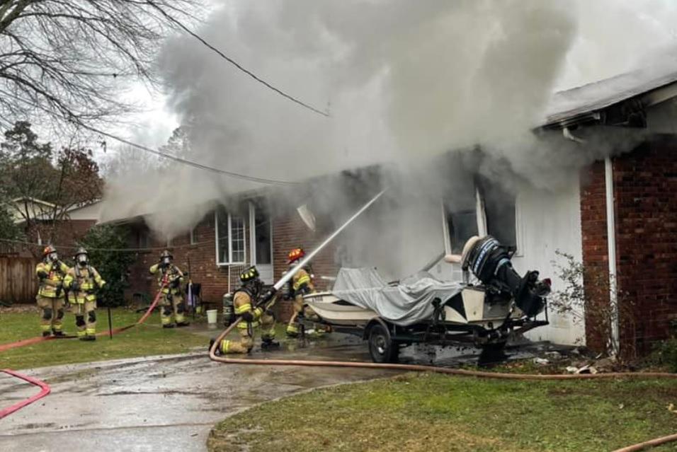 Mary Dupre Drive house fire causes major damage