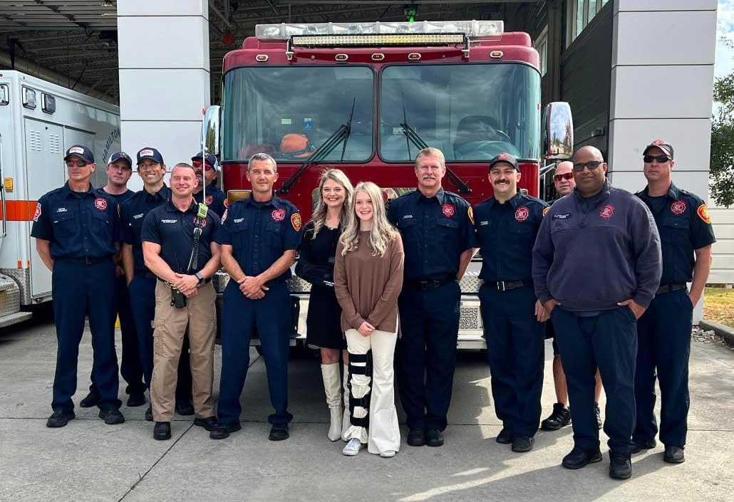 Mother and daughter thank first responders after complicated extrication