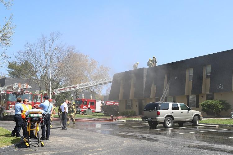 No Injuries in Apartment Fire