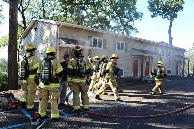 No Injuries in Apartment Fire