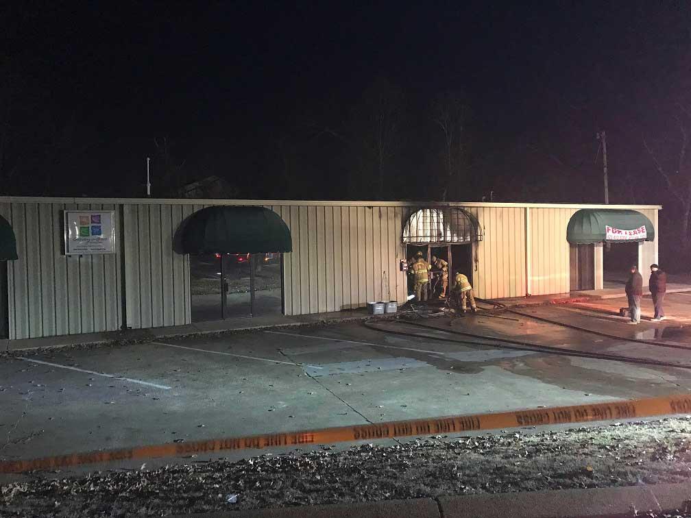 Overnight Fire Damages Office Building