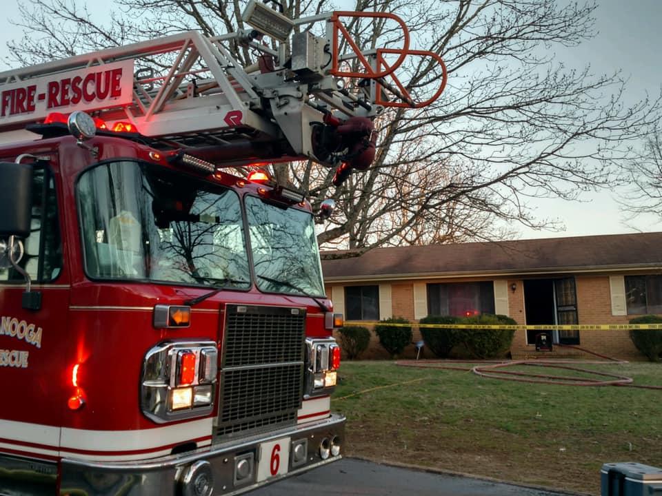 Renezet Drive fire displaces five people