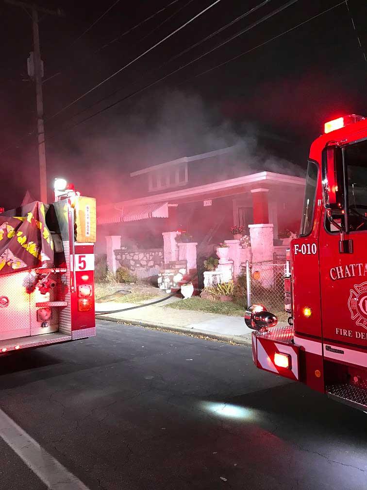 Smoke Alarm Saves Woman from Overnight Fire