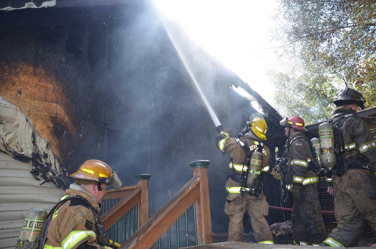 Three Firefighters Injured in Structure Fire