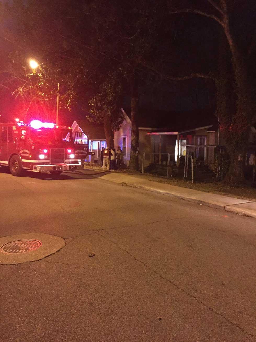 Two Displaced in Friday Night Fire